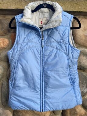 Alpine Design Light Blue Puffer Vest Medium